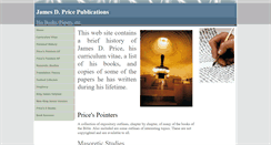 Desktop Screenshot of jamesdprice.com